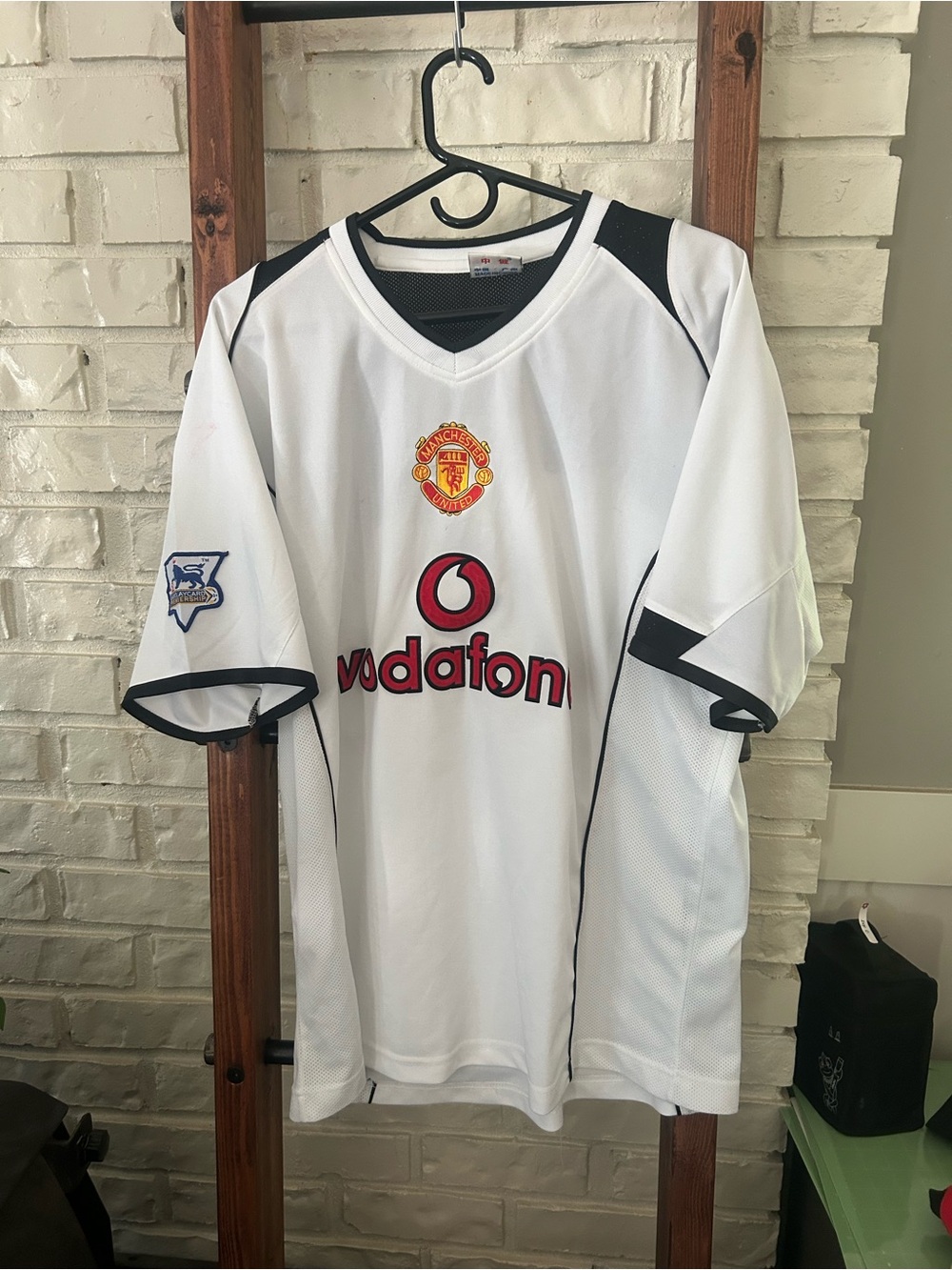 Early 2000s Man United away jersey size XL